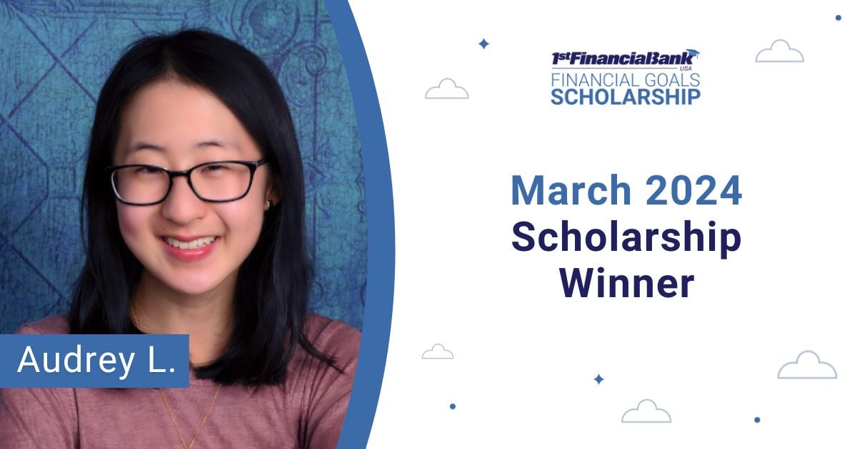 March 2024 1FBUSA Scholarship Winner- Audrey L.