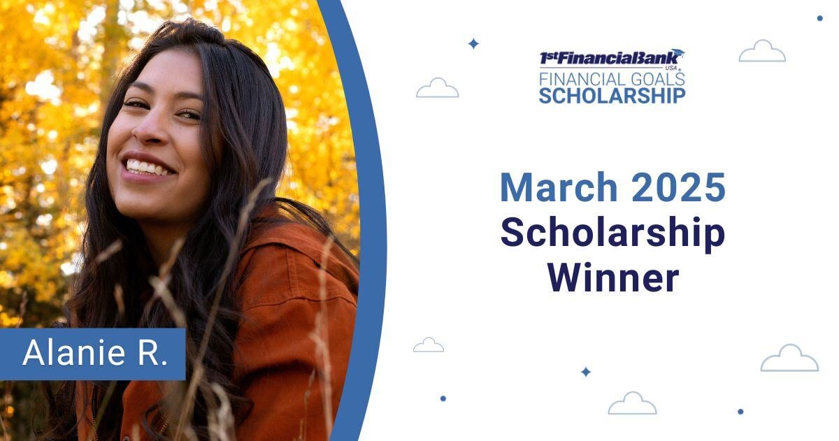 March 2025 1FBUSA Scholarship Winner- Alanie R.