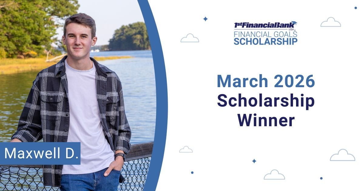 March 2026 1FBUSA Scholarship Winner- Maxwell D.