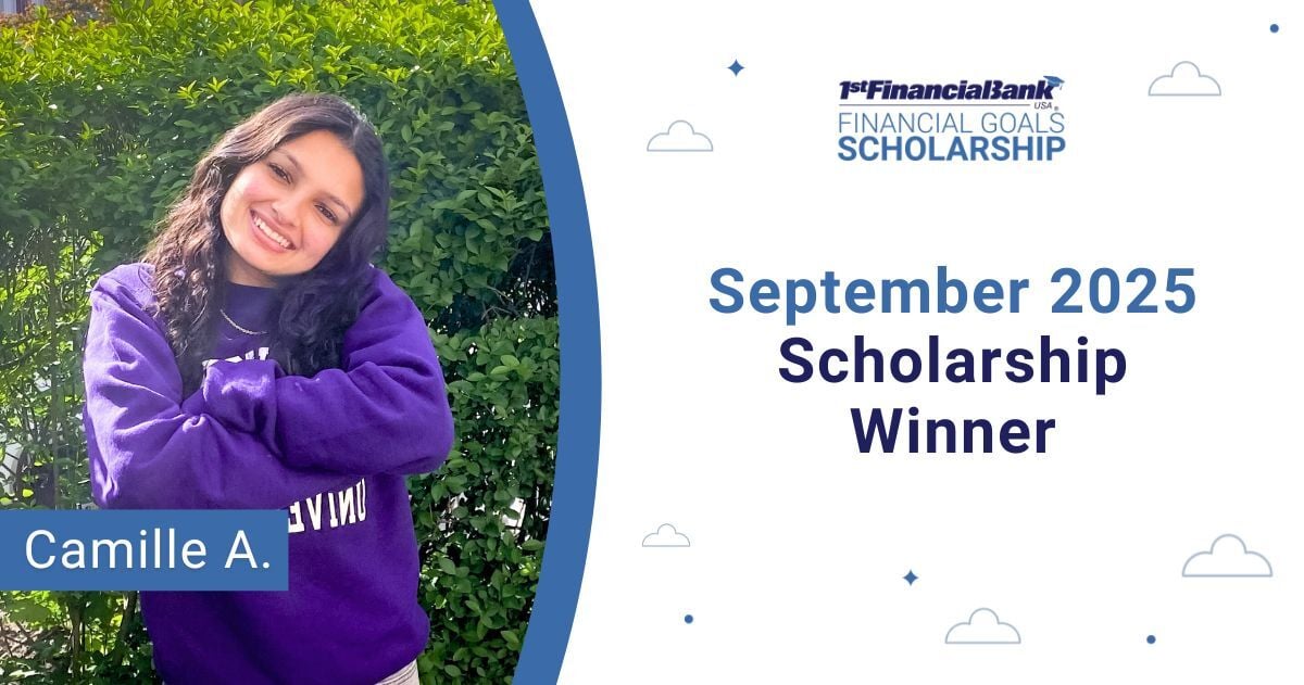 September 2025 1FBUSA Scholarship Winner- Camille A.